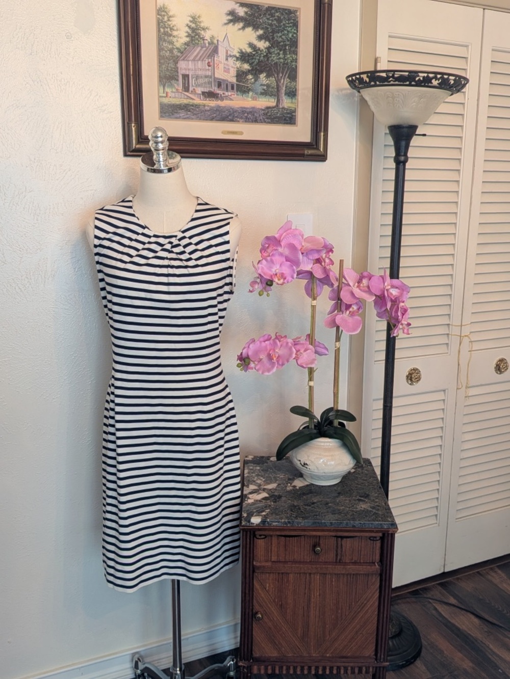 Kate Spade Striped Sheath Dress Size 12